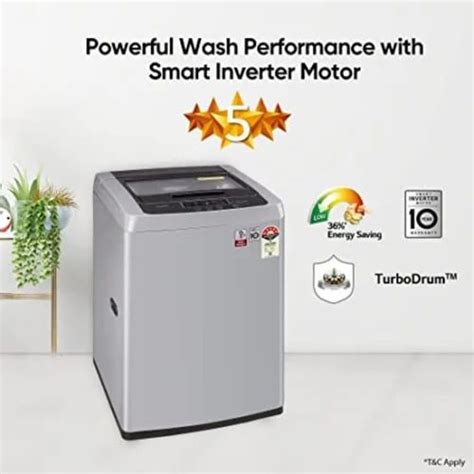 Lg Kg Star Smart Inverter Fully Automatic Top Loading Washing