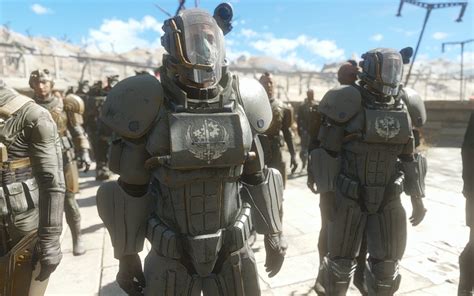 B 35c Heavy Brotherhood Of Steel Armor At Fallout 4 Nexus Mods And