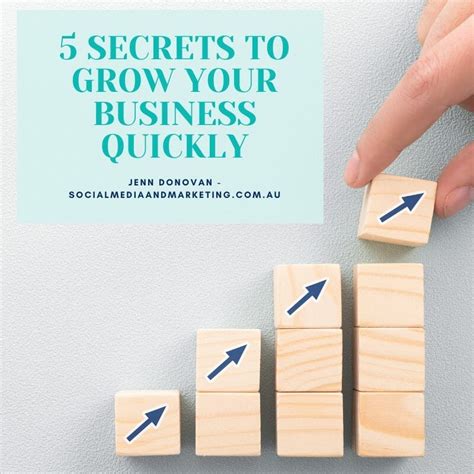 5 Secrets To Grow Your Business Quickly Social Media And Marketing