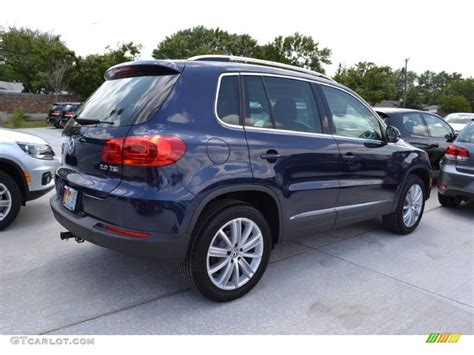 2013 Night Blue Metallic Volkswagen Tiguan Se 69997713 Photo 2