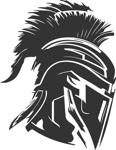 Spartan Warrior Vector Illustration 24222191 Vector Art At Vecteezy