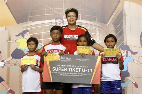 FOTO 26 Atlet Cilik Jawa Timur Raih Super Tiket Audisi Umum Djarum