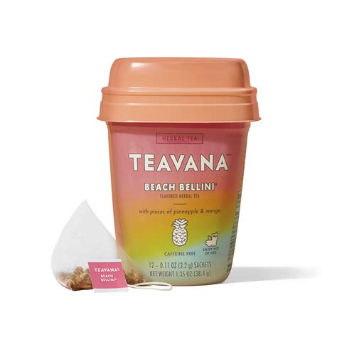 Teavana Nutrition Facts Beach Bellini | Besto Blog