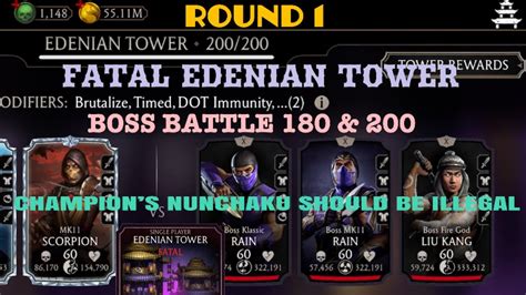 Round Fatal Edenian Tower Boss Battles Rewards I Hate