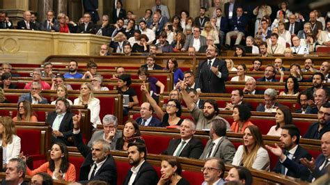 El Boletín Oficial Del Parlamento Catalán Publica La Ley Del Referéndum Tras Su Aprobación