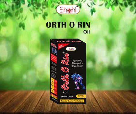 60 Ml Shahi Orth O Rin Oil For Pain At Rs 140 Piece Joint Relief Care