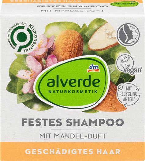 Alverde Naturkosmetik Szampon Do W Os W W Kostce O Zapachu Migda W