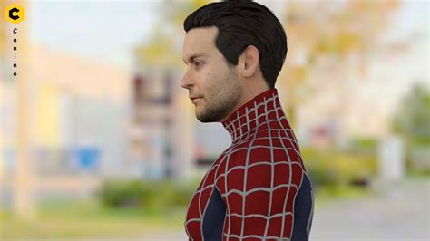 Tobey Maguire From Spiderman 3D Model Animated Rigged CGTrader