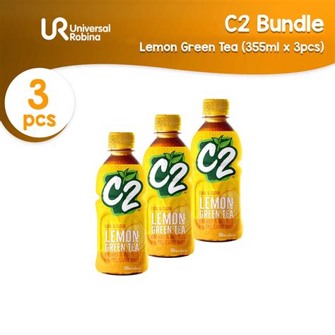 C2 Green Tea Lemon 355ml X 3 Lazada Ph