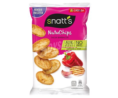 Snatt S Grefusa Snack De Patata Horneado Con Sabor A Barbacoa De