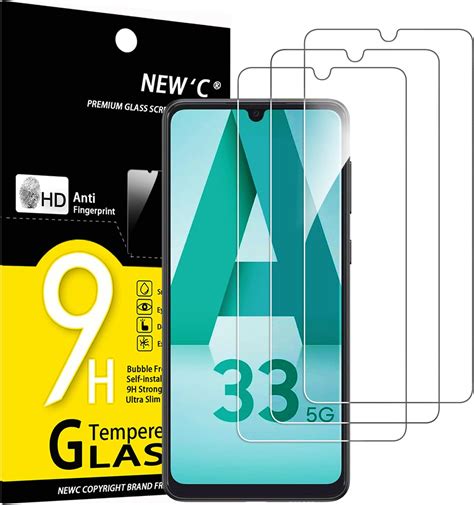 Newc [3 Pack Designed For Samsung Galaxy A15 5g 4g Screen