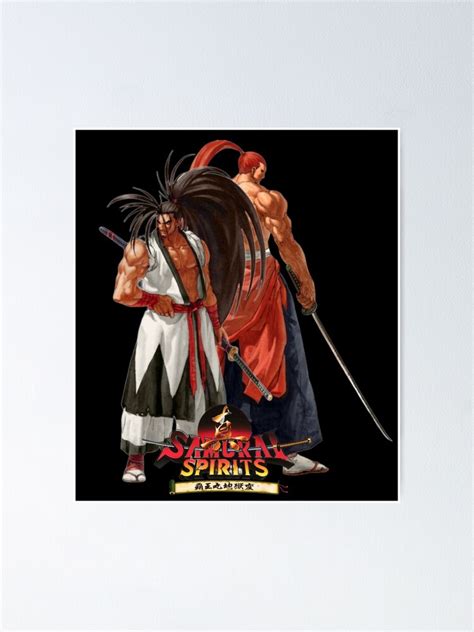 Samurai Shodown Samurai Spirit Poster For Sale By Dbsart Redbubble