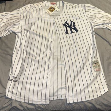 Vintage Cooperstown Collection MLB New York Yankees Babe Ruth Jersey