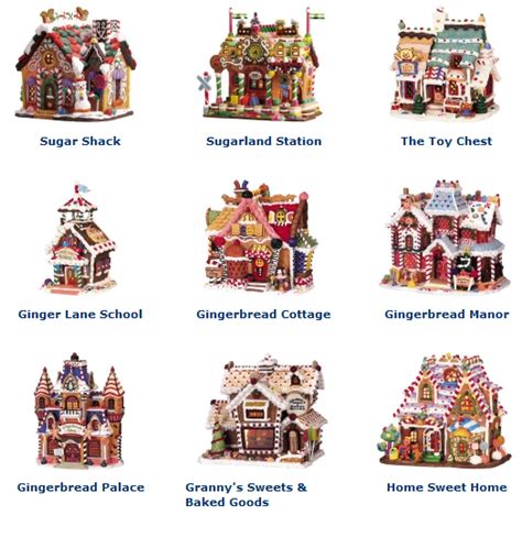 Lemax Sugar N Spice Christmas Village Buildings