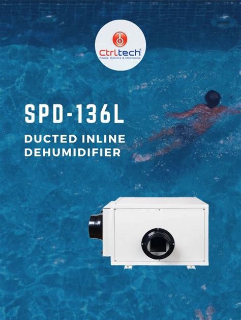 Spd 136l Inline Dehumidifier With Cutting Edge Technology