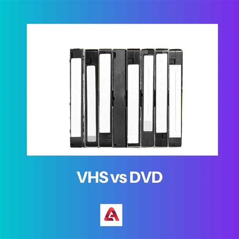 Vhs Vs Dvd Ero Ja Vertailu