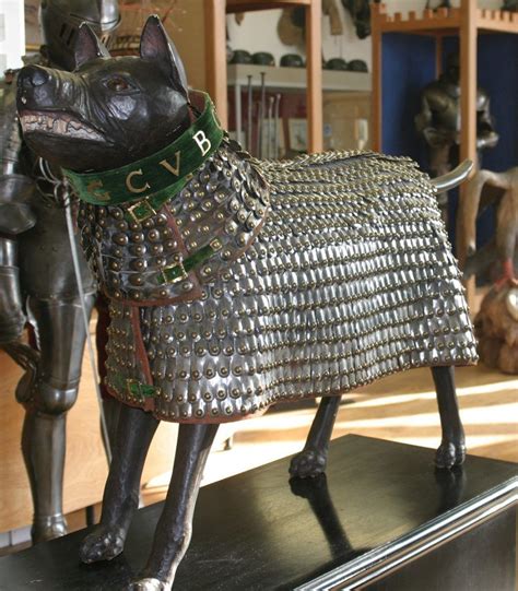 The Various Forms And Types Of Animal Armor Dog Armor Historical