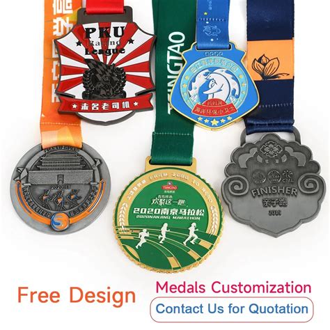 Custom Medals Manufacture Order Metal Soccer Football Basketball