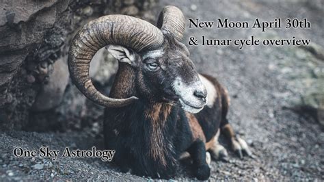 New Moon April Th Lunar Cycle Overview True Sidereal