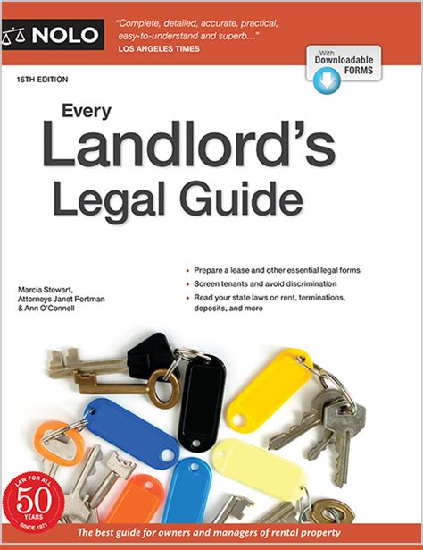 Every Landlords Legal Guide Legal Book Nolo