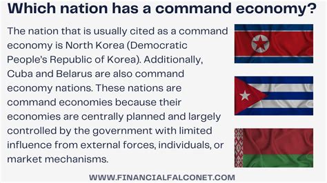 Which nation has a command economy? - Financial Falconet