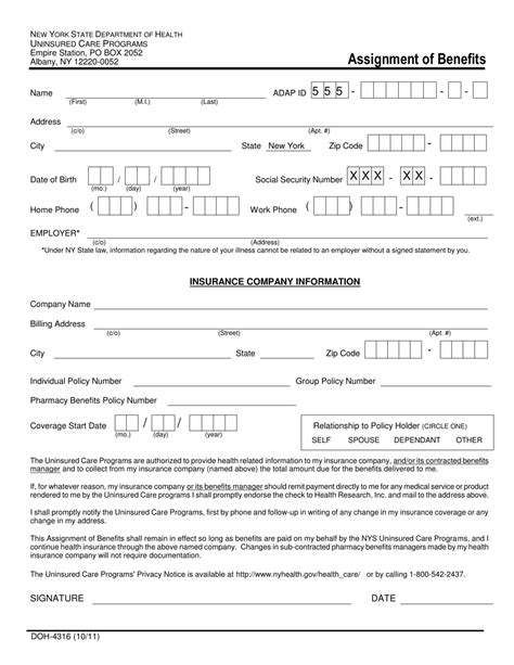 Form Doh 4316 Fill Out Sign Online And Download Printable Pdf New