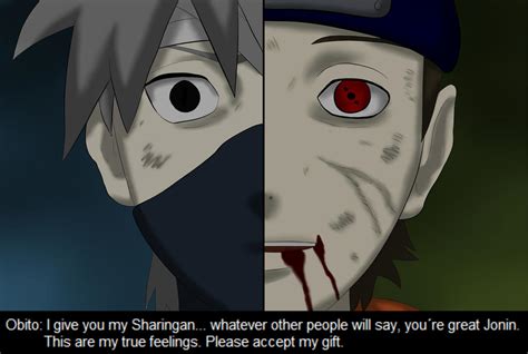 Kakashi And Obito Sharingan