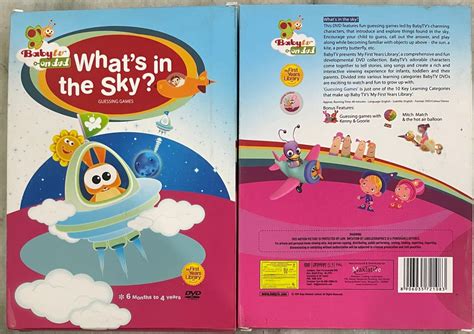 Buy BabyTV On DVD (Arts & Crafts / Sweet Dreams / What's In The Sky ?) 3 DVD + 1 Free DVD (Kids ...