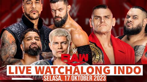 WWE RAW WATCHALONG OKT 16 2023 INDONESIA YouTube