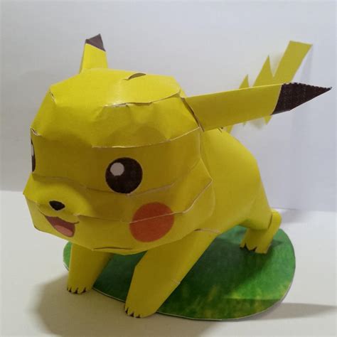 Papercraft Pikachu By Nightstormartistcat On Deviantart