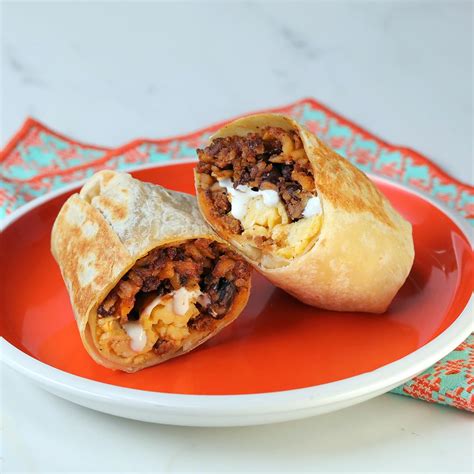 Chorizo And Potato Breakfast Burritos Recipe By Tasty