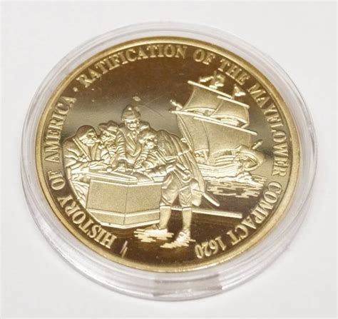 Falcon Images: Gold Eagle Coin Replica