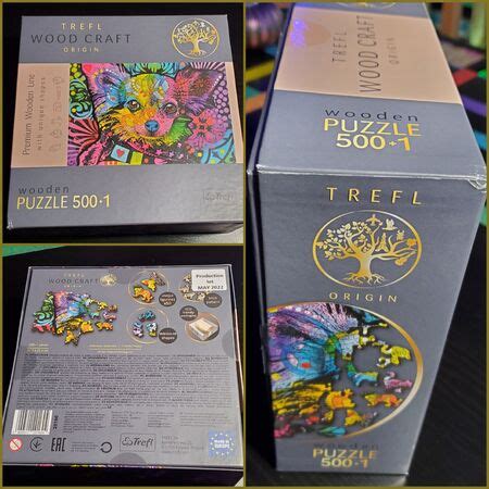 Jigsaw Junkies - Puzzle Review: Trefl's New Wooden Puzzle Line