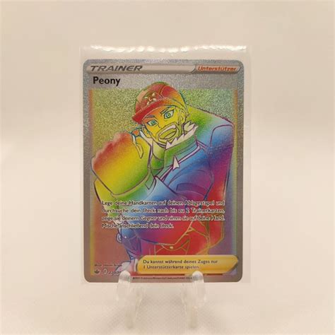 POKEMON PEONY RAINBOW CHILLING REIGN 220 198 DE Kaufen Auf