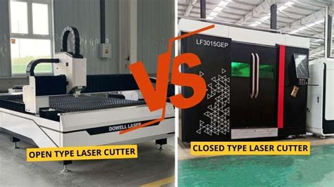 Types Of Laser Cutting Machines Open Type And Closed Type