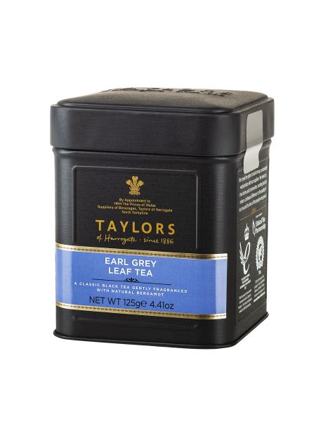 Чай Taylors of Harrogate листовой Earl Grey Эрл Грей 125 гр железная ...
