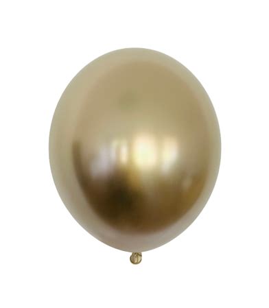 Balony Z Ote Chrome Shiny Glossy Gold Szt B Balloons