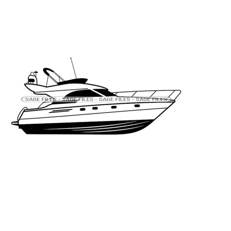 Speed Boat 5 SVG Speed Boat Svg Yacht Svg Motor Boat Svg Inspire