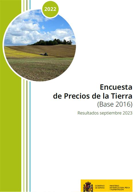 Precio De La Tierra En España 2022 Ingenieros Y Peritos AgrÓnomos