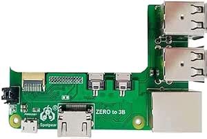 Adaptador De Interface Zero Para Pi3 USB HUB RJ45 Ethernet Zero 2w Para