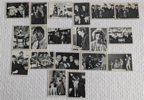 Vintage Beatles Topps Trading Cards 2nd Series Green 1964 Your