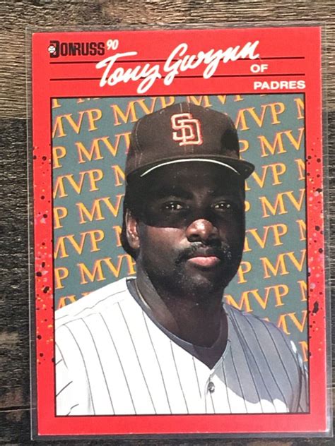 1990 Donruss Baseball Bonus MVP Tony Gwynn BC 4 Padres EBay