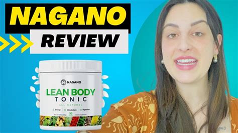 NAGANO LEAN BODY TONIC WARNING Nagano Tonic Review Nagano