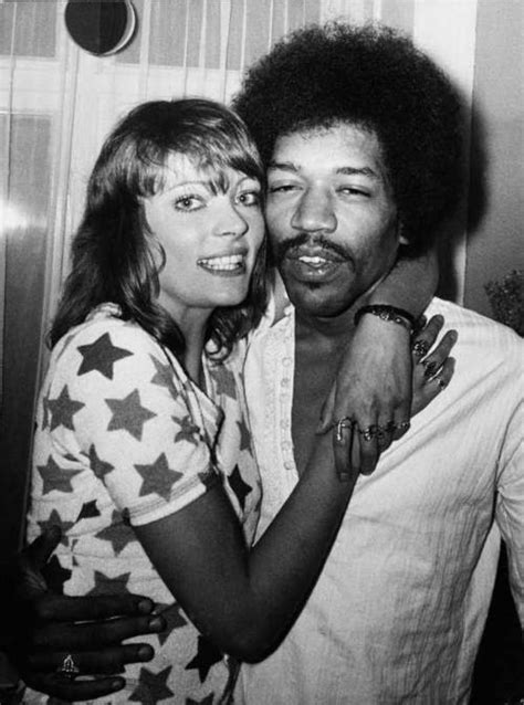 Hendrix With Danish Girlfriend Kristen Nefer Jimi Hendrix Jimi