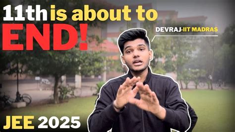 Jee The End Of Th Is Near Devraj Iit Madras Iit Jee