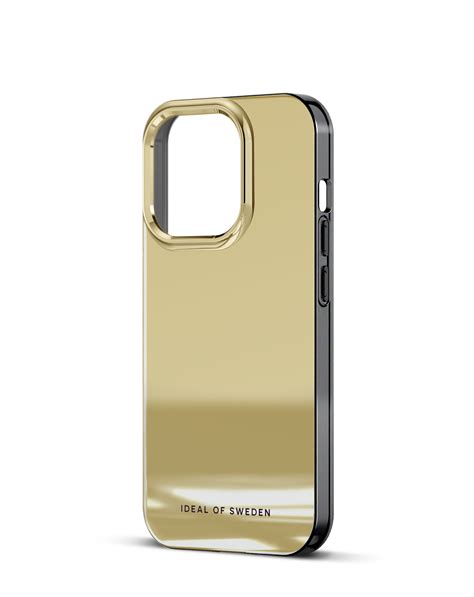 Clear Case Iphone 15 Pro Mirror Gold Ideal Of Sweden