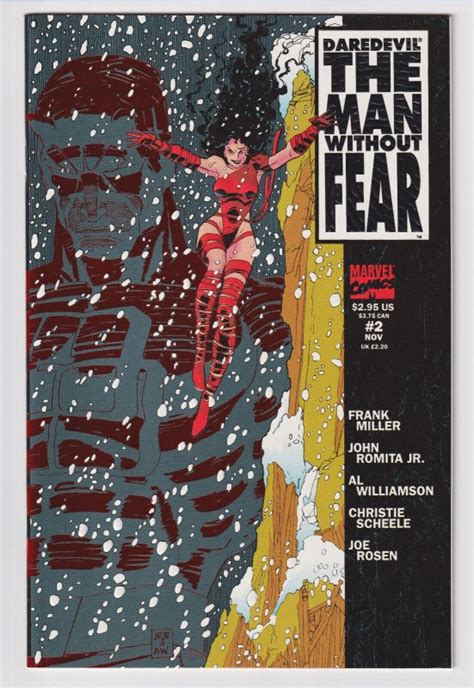 Marvel Comics Daredevil The Man Without Fear Issue 2 1993