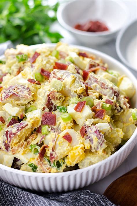 Loaded Potato Salad With Egg