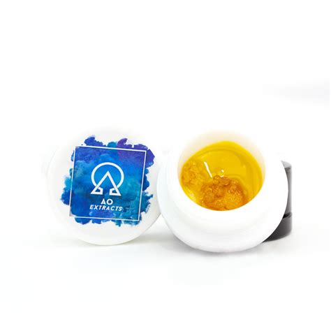 AO Extracts Live Resin Grease Monkey 1g Rec