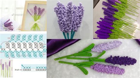 Tuto Fleur De Lavande Au Crochet